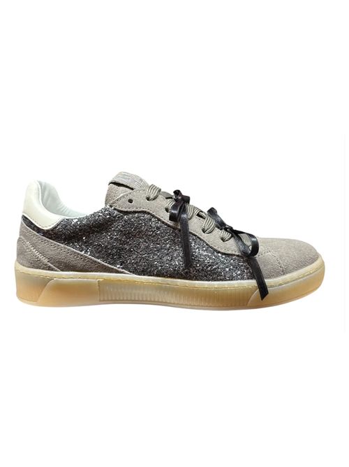 Sneakers Blue44A combi glitter Gio+ GIO + | BLUE44A-GREY